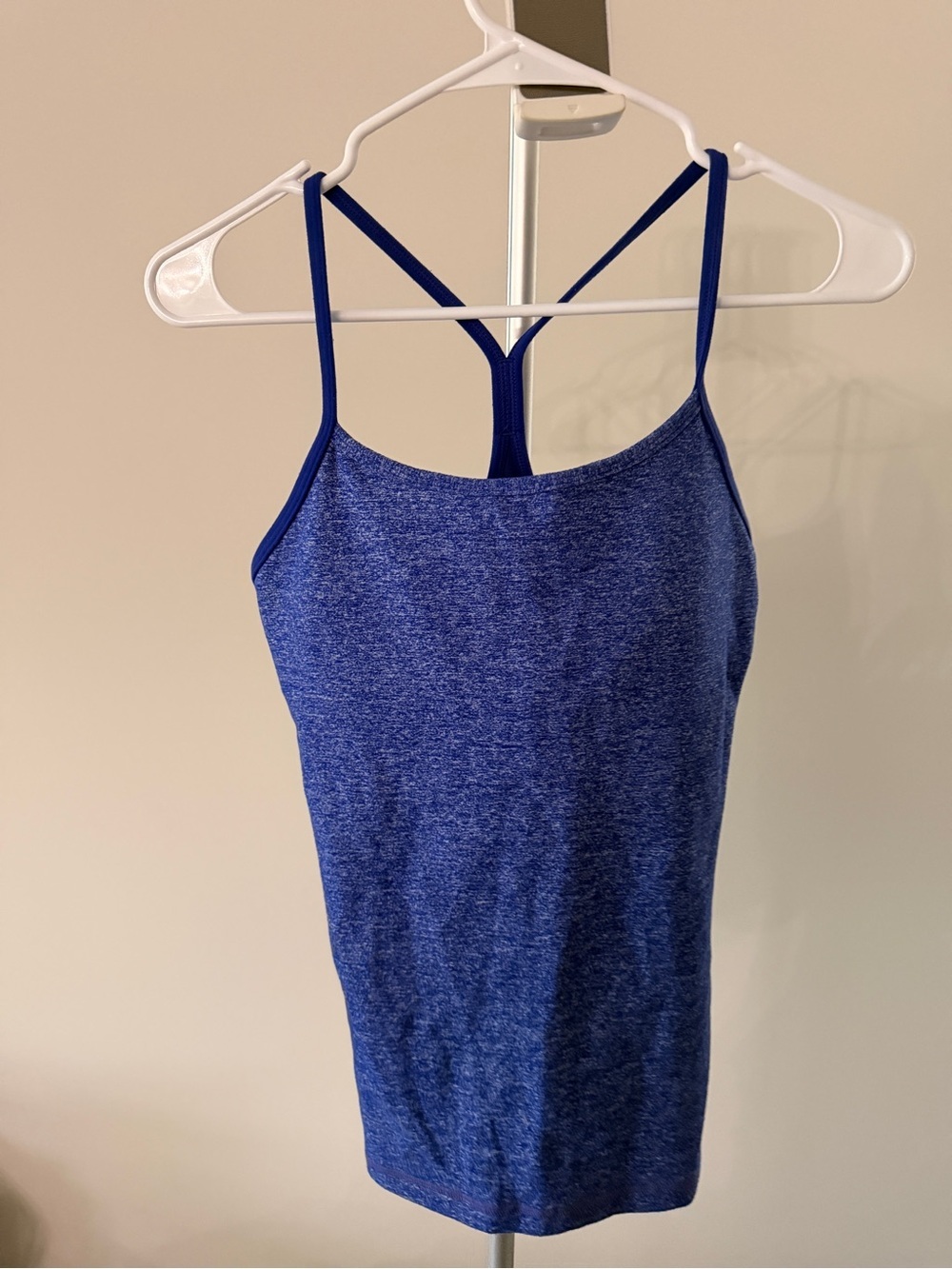 Lululemon Blue Power Y Tank Top